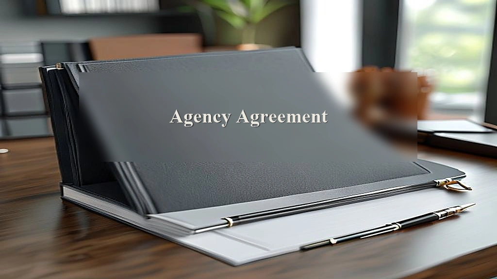 Photograph representing Agency Agreement