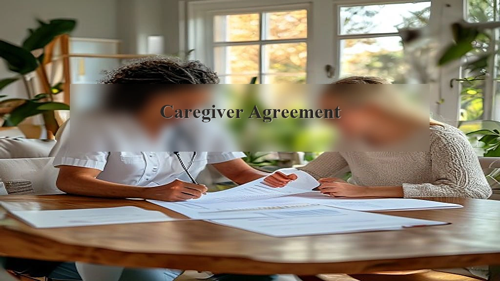 Photograph representing Caregiver Agreement
