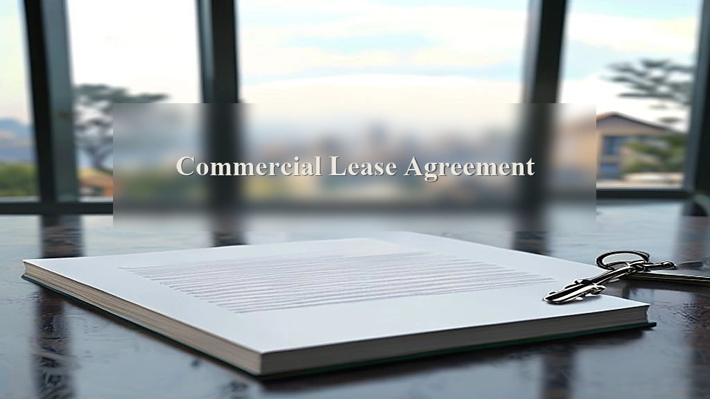 Photograph representing Commercial Lease Agreement