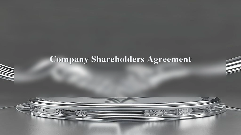 Photograph representing Company Shareholders Agreement