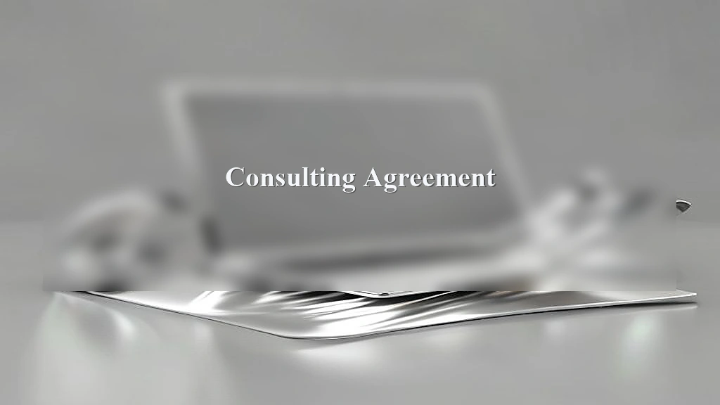Photograph representing Consulting Agreement