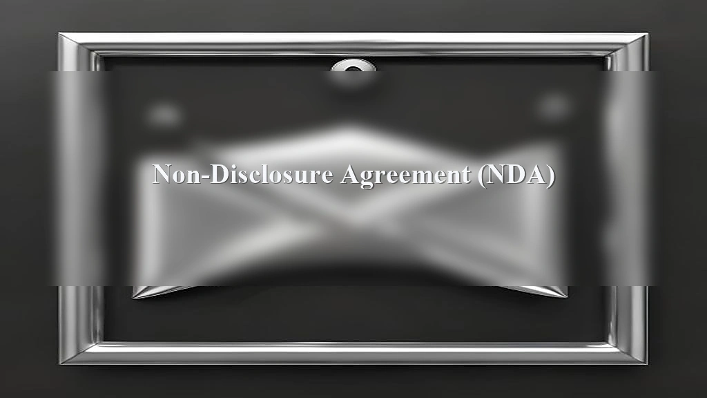 Photograph representing Non-Disclosure Agreement (NDA)