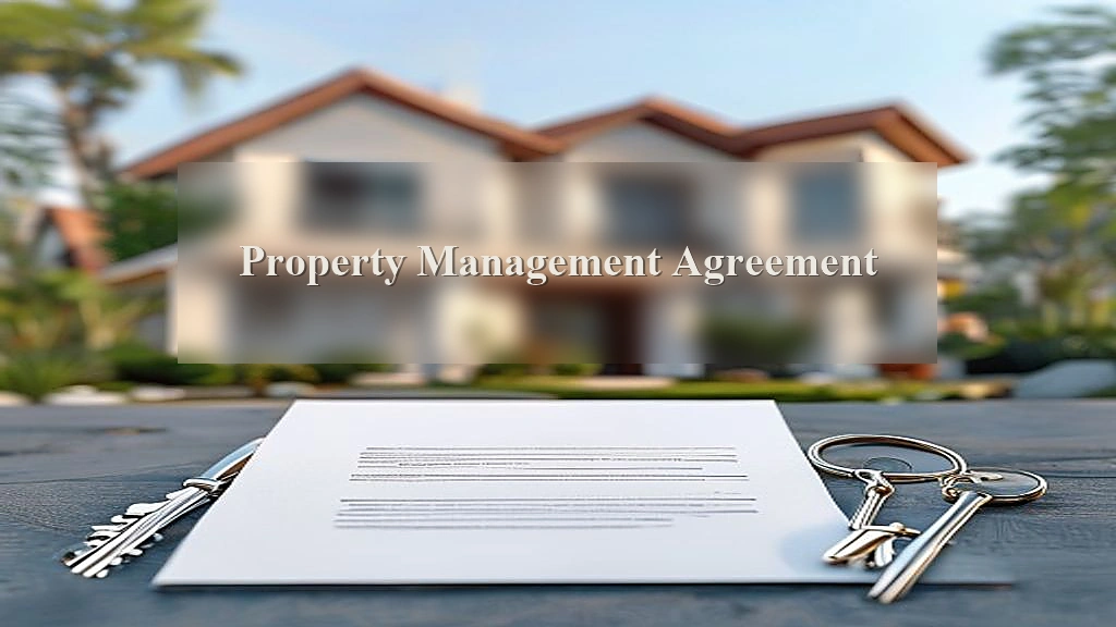 Photograph representing Property Management Agreement