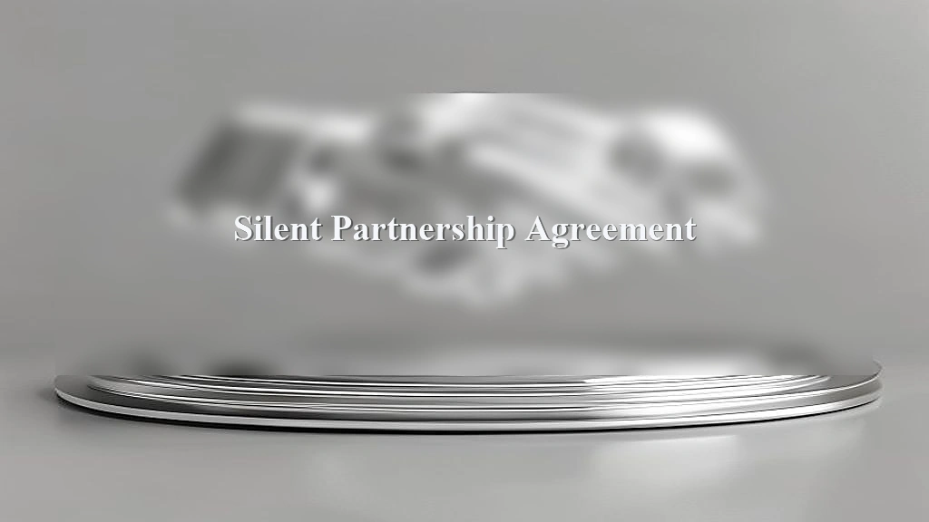Photograph representing Silent Partnership Agreement