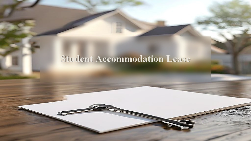 Photograph representing Student Accommodation Lease