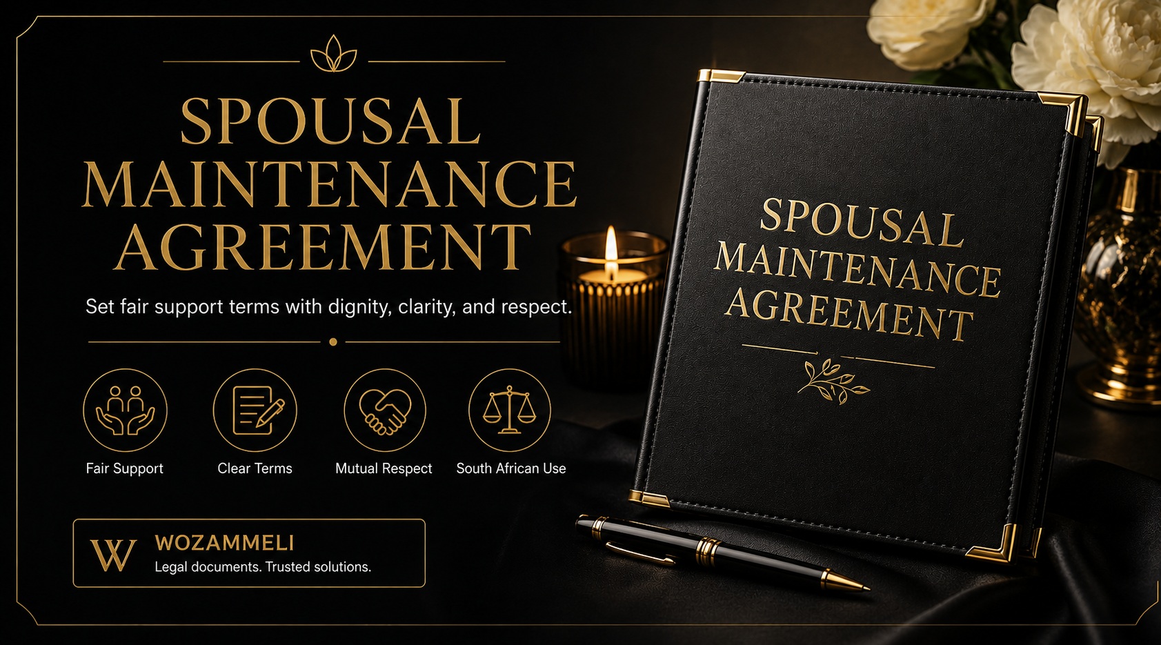 Spousal Maintenance Agreement