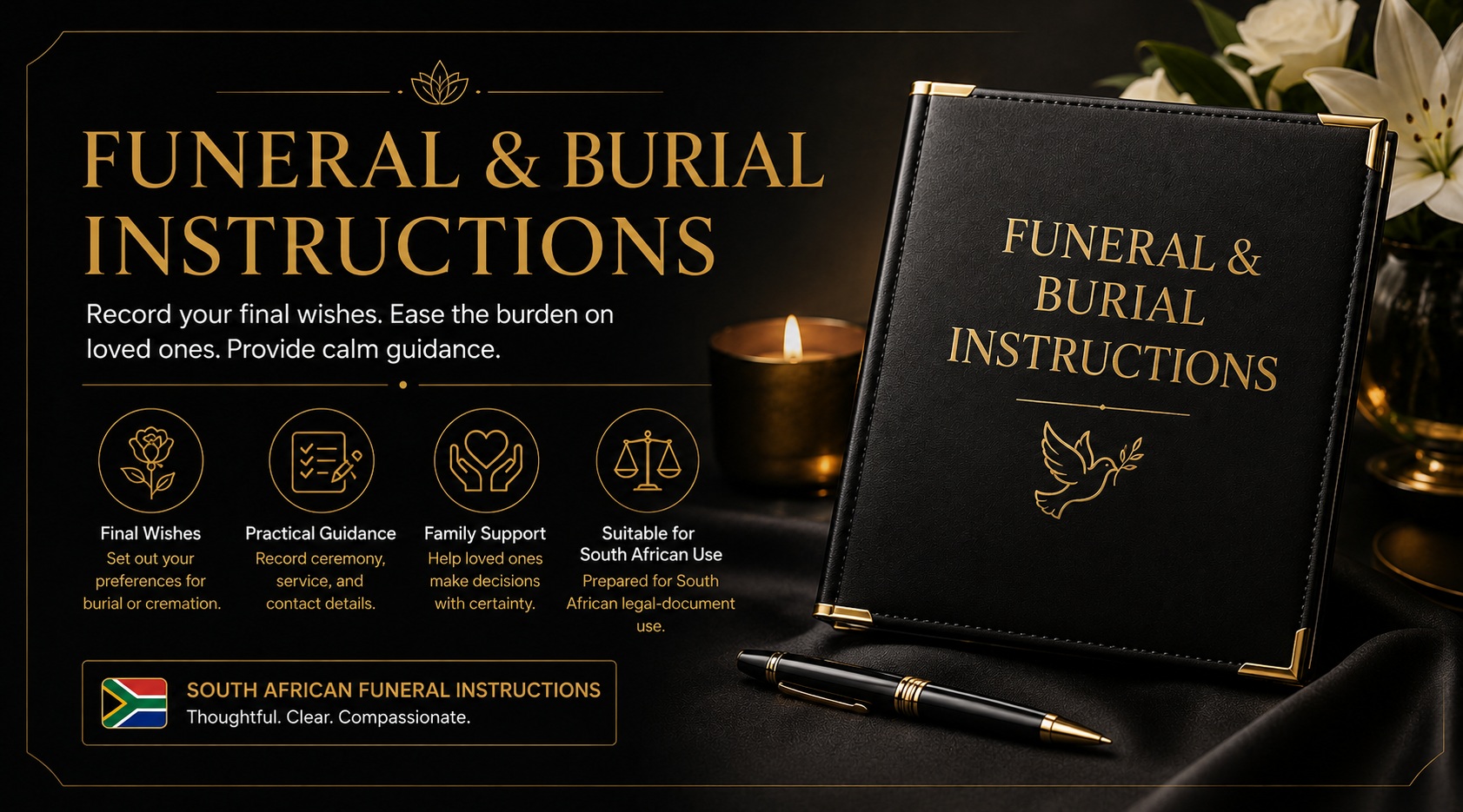 Funeral and Burial Instructions